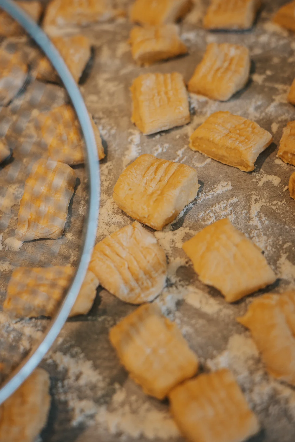 Des pâtes fraîches